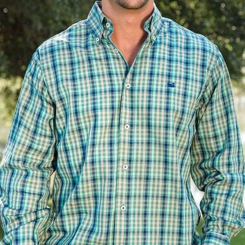 Southern Marsh 21 Cumberland Plaid Dress Shirt