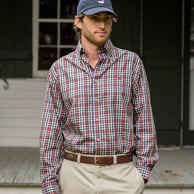 Southern Marsh 21 Cumberland Plaid Dress Shirt