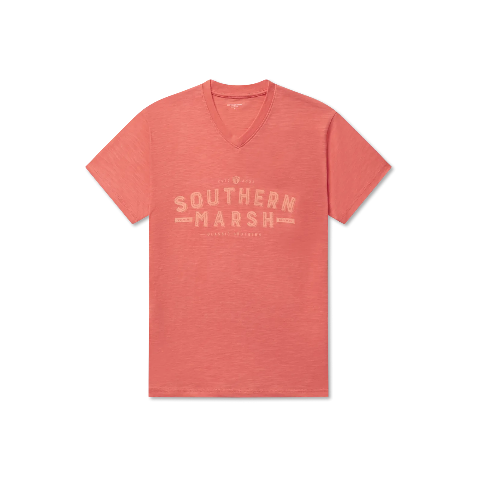 Southern Marsh 21 Danielle V-Neck Tee - Slub