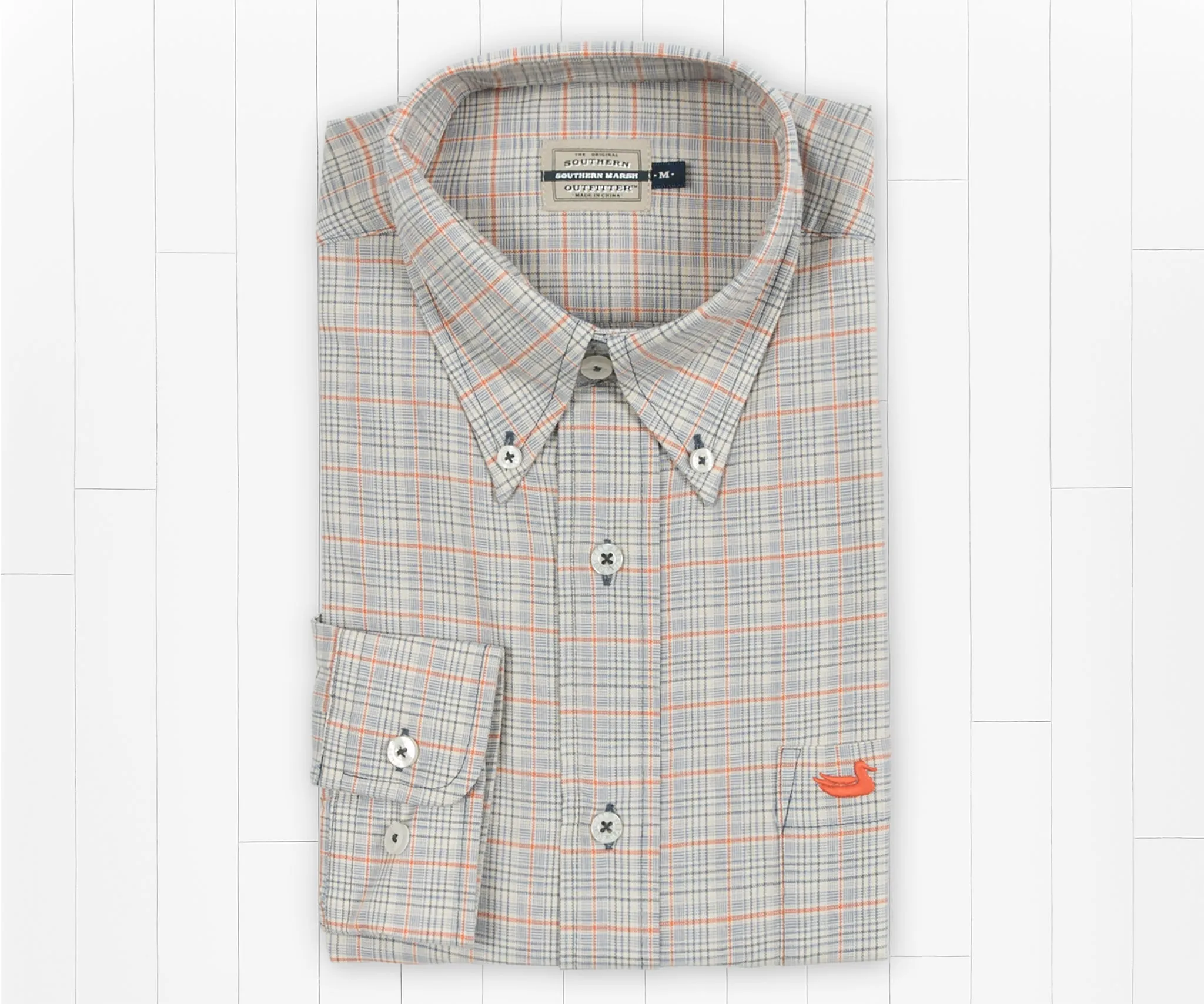Southern Marsh 21 Davidson Washed Check Dress Shirt