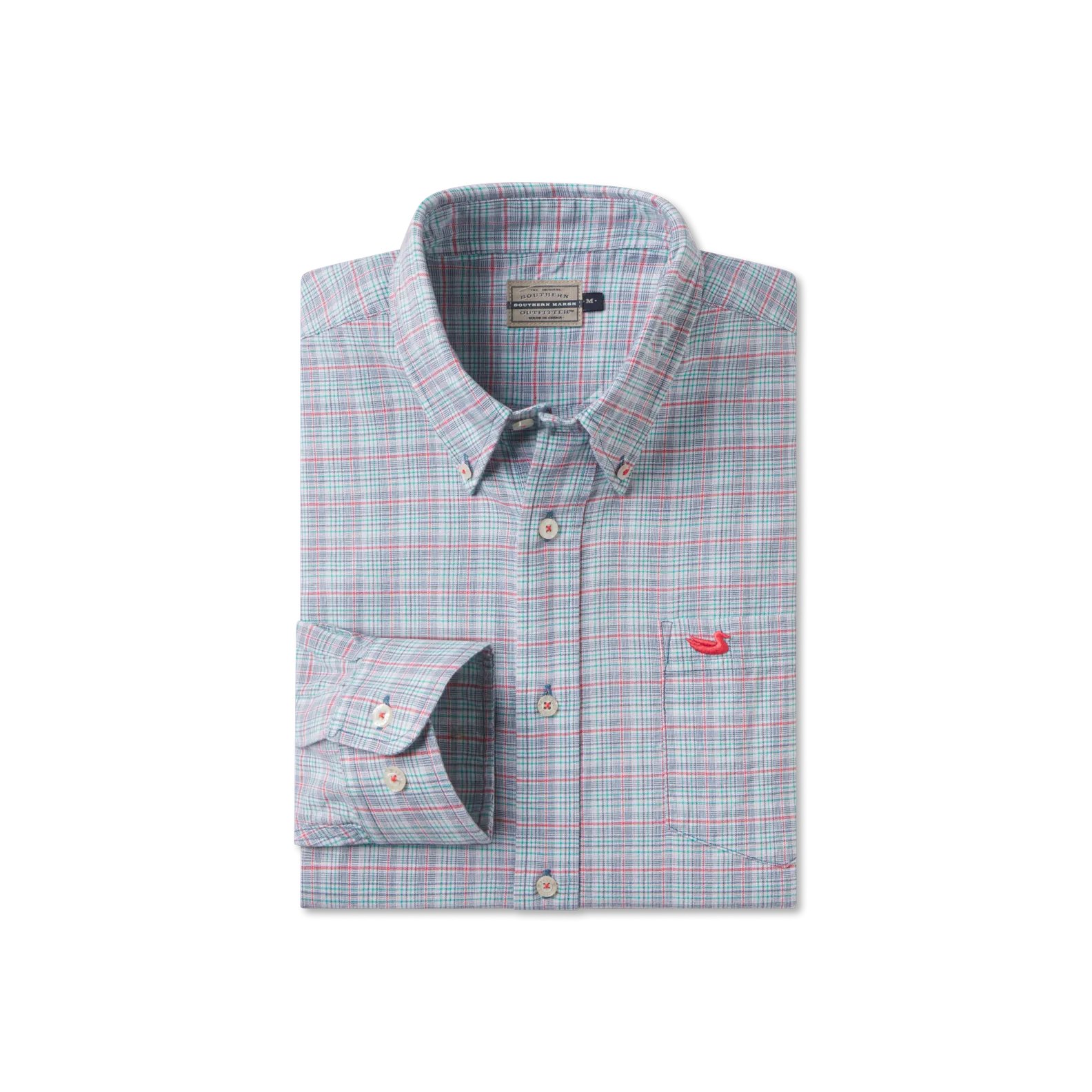 Southern Marsh 21 Davidson Washed Check Dress Shirt
