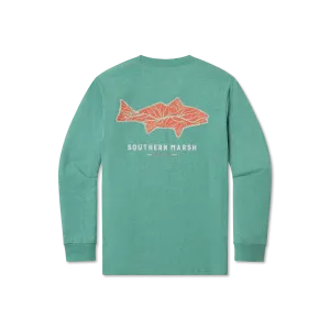 Southern Marsh 21 Delta Fish Tee - Long Sleeve