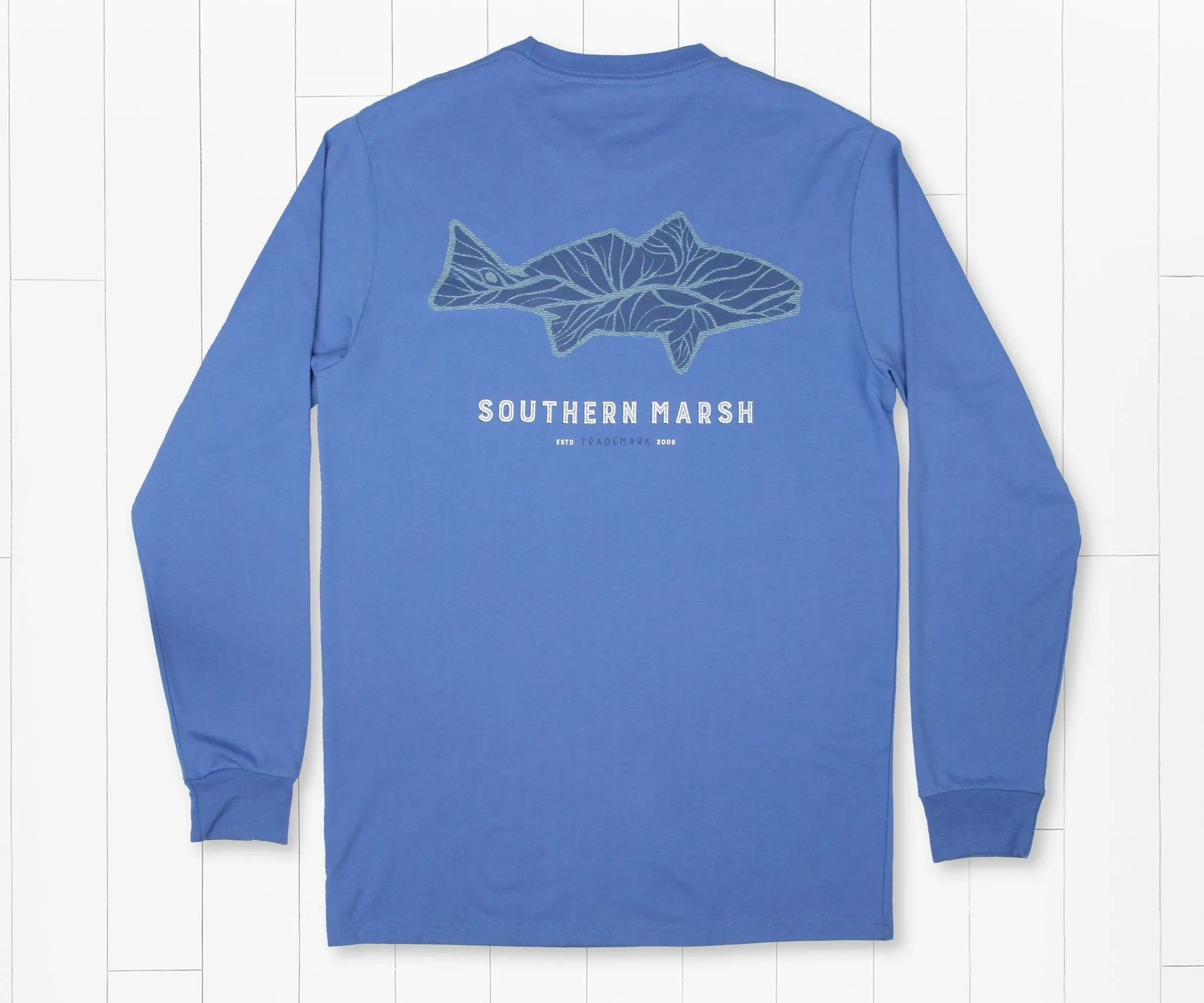 Southern Marsh 21 Delta Fish Tee - Long Sleeve