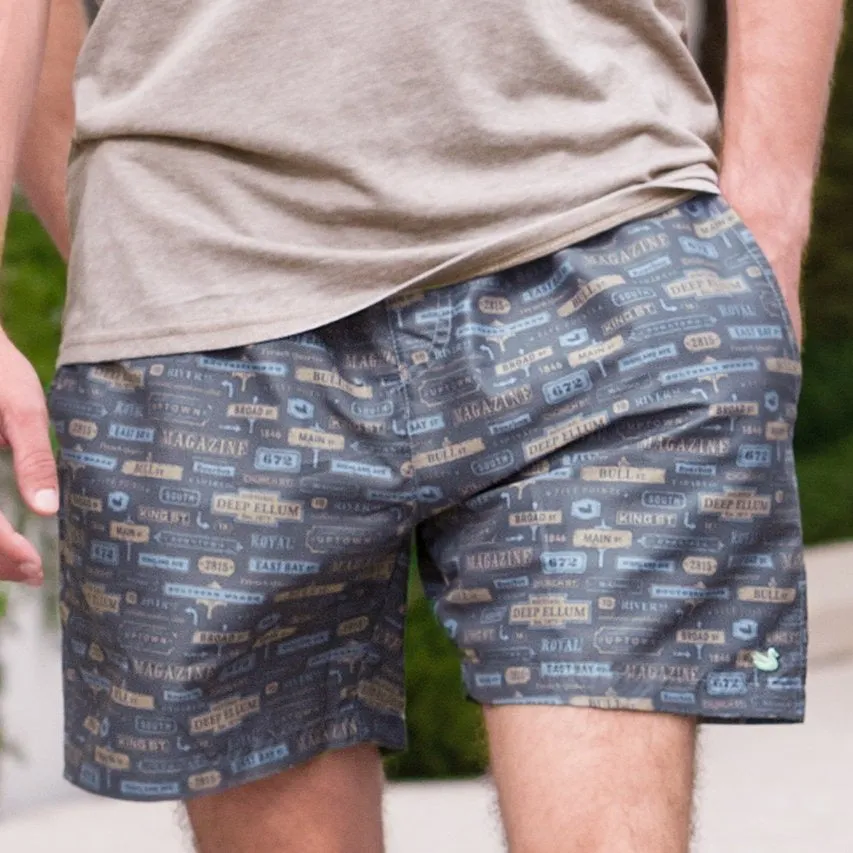 Southern Marsh 21 Dockside Swim Trunk - Avenues
