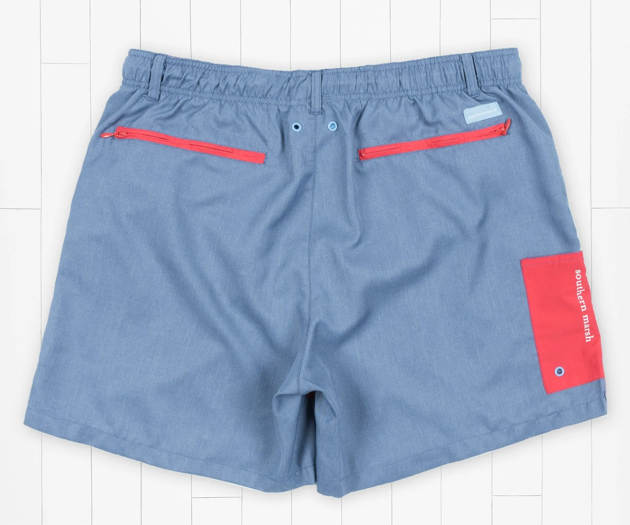 Southern Marsh 21 Dockside Swim Trunk - Brigade Stripe