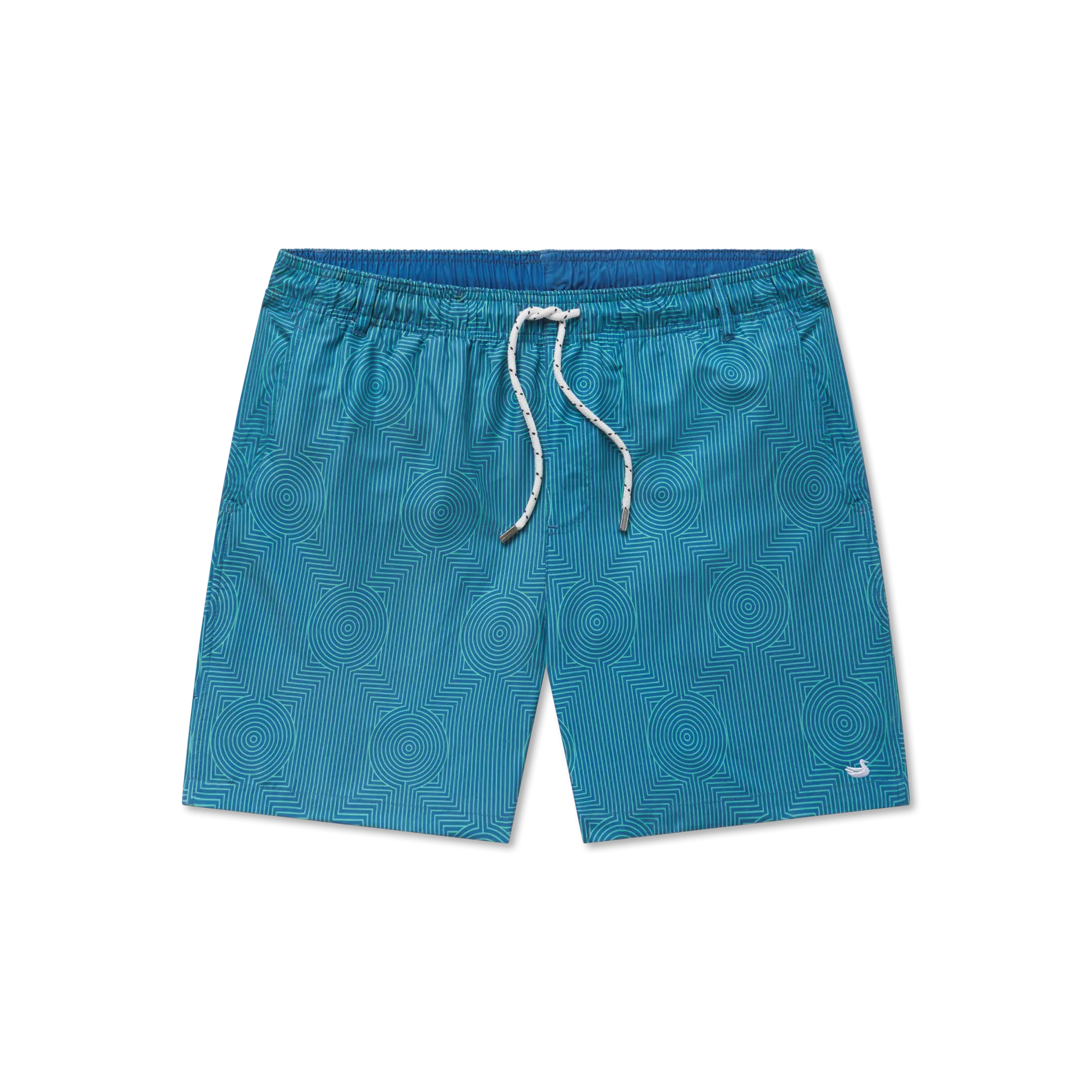Southern Marsh 21 Dockside Swim Trunk - Circle Maze