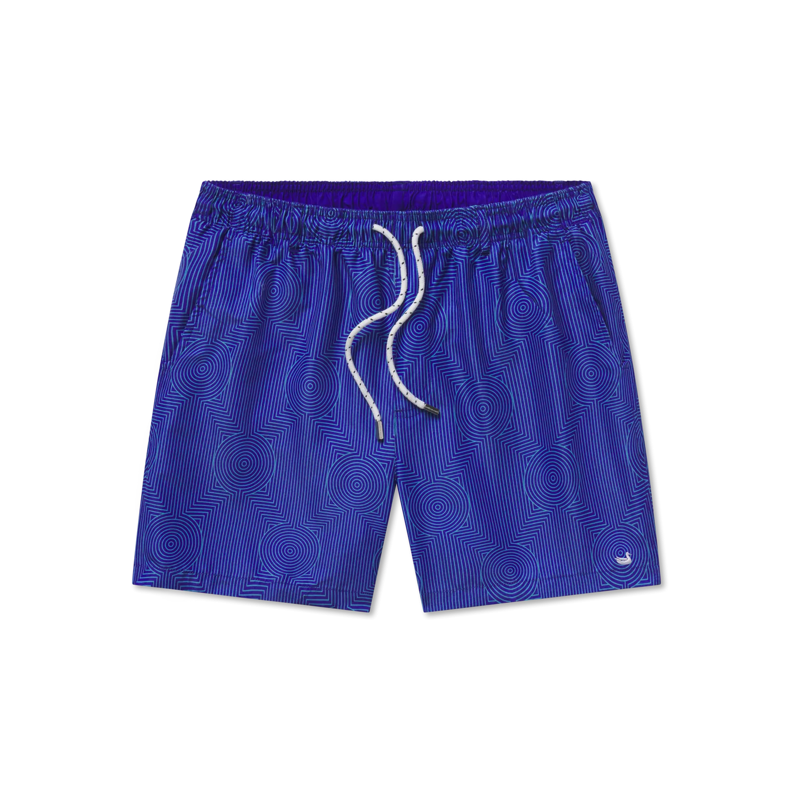Southern Marsh 21 Dockside Swim Trunk - Circle Maze