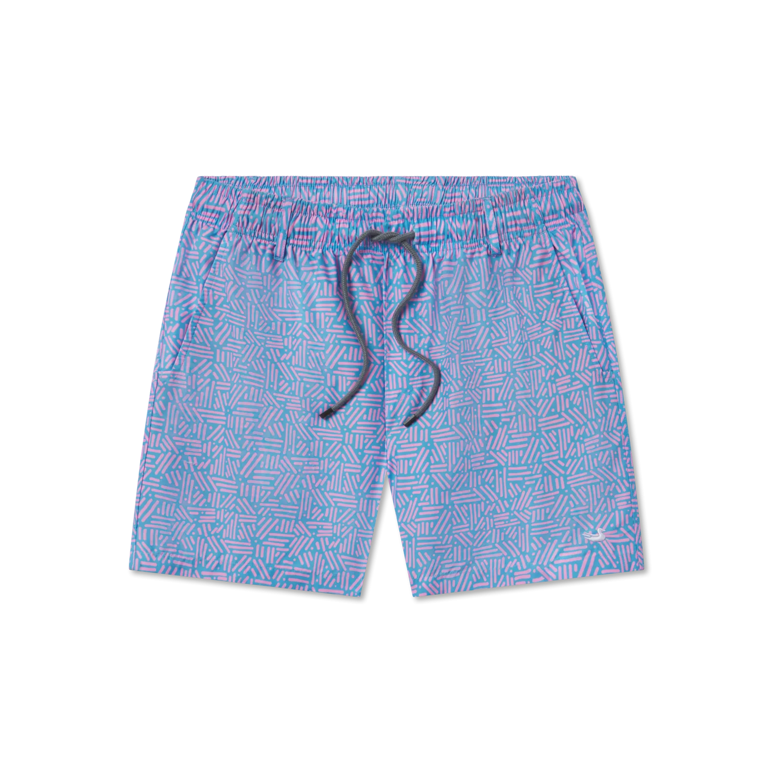Southern Marsh 21 Dockside Swim Trunk - Dots & Lines
