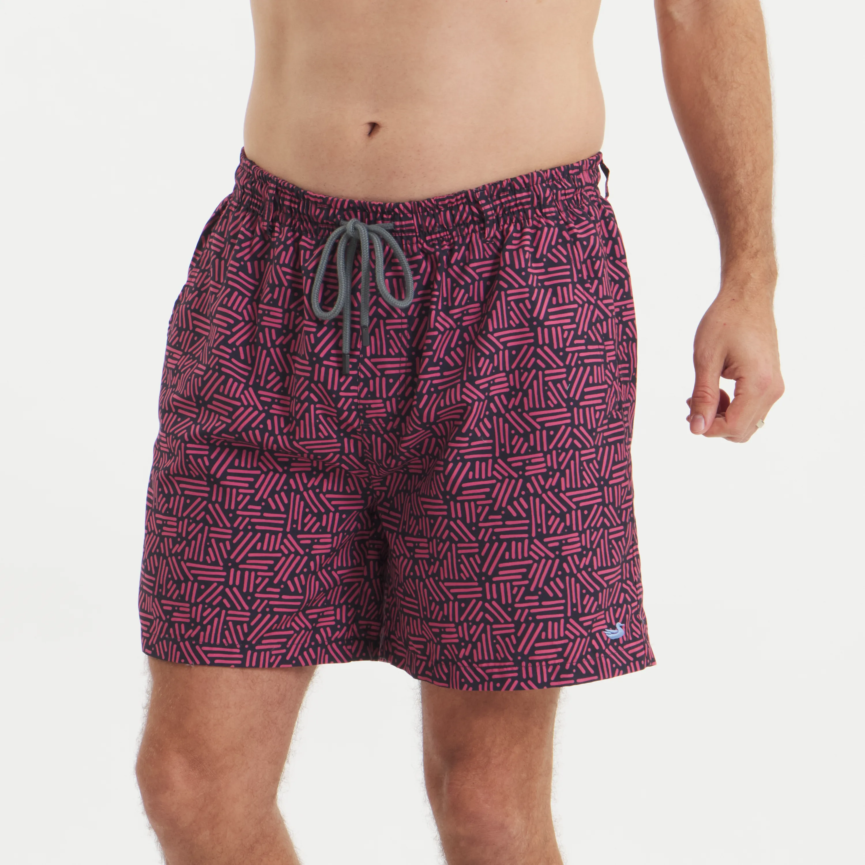 Southern Marsh 21 Dockside Swim Trunk - Dots & Lines