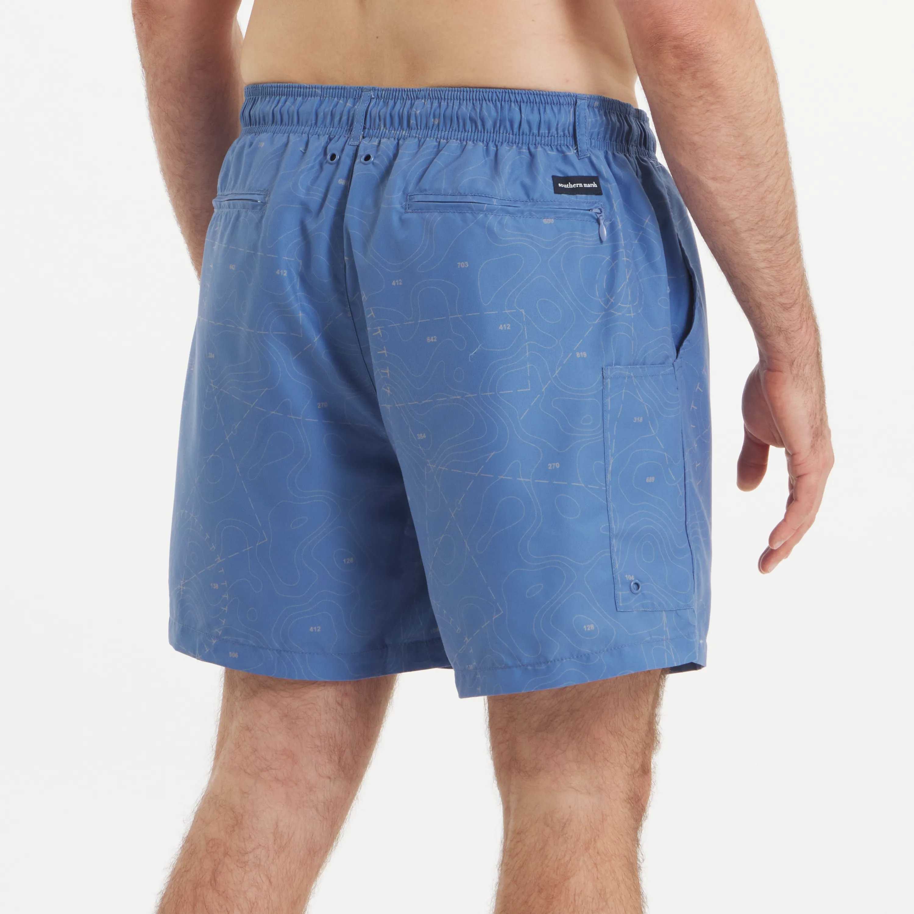 Southern Marsh 21 Dockside Swim Trunk - Off The Charts