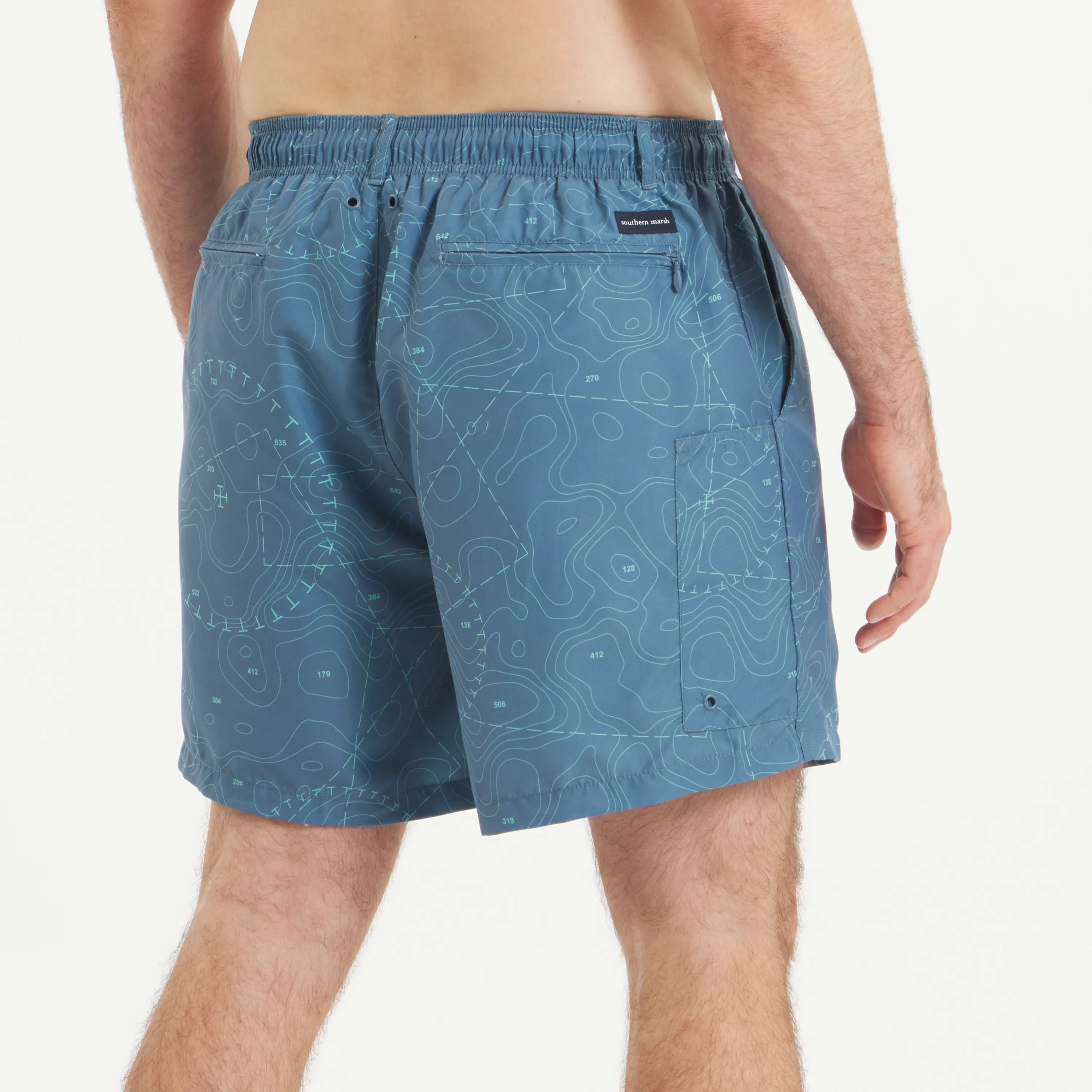 Southern Marsh 21 Dockside Swim Trunk - Off The Charts