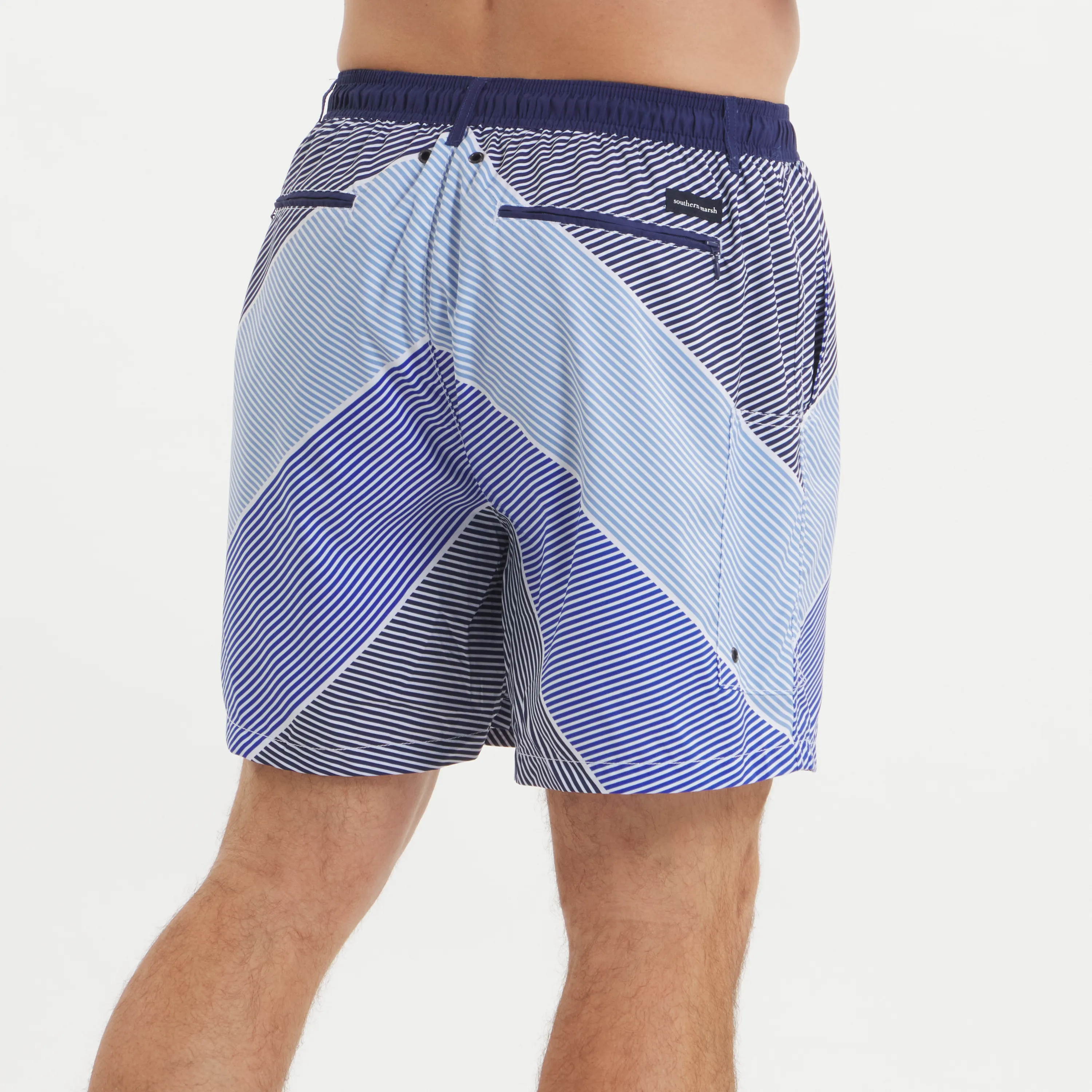 Southern Marsh 21 Dockside Swim Trunk - Port Lines