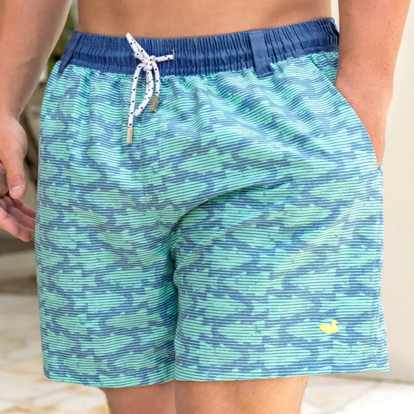 Southern Marsh 21 Dockside Swim Trunk - School's Out
