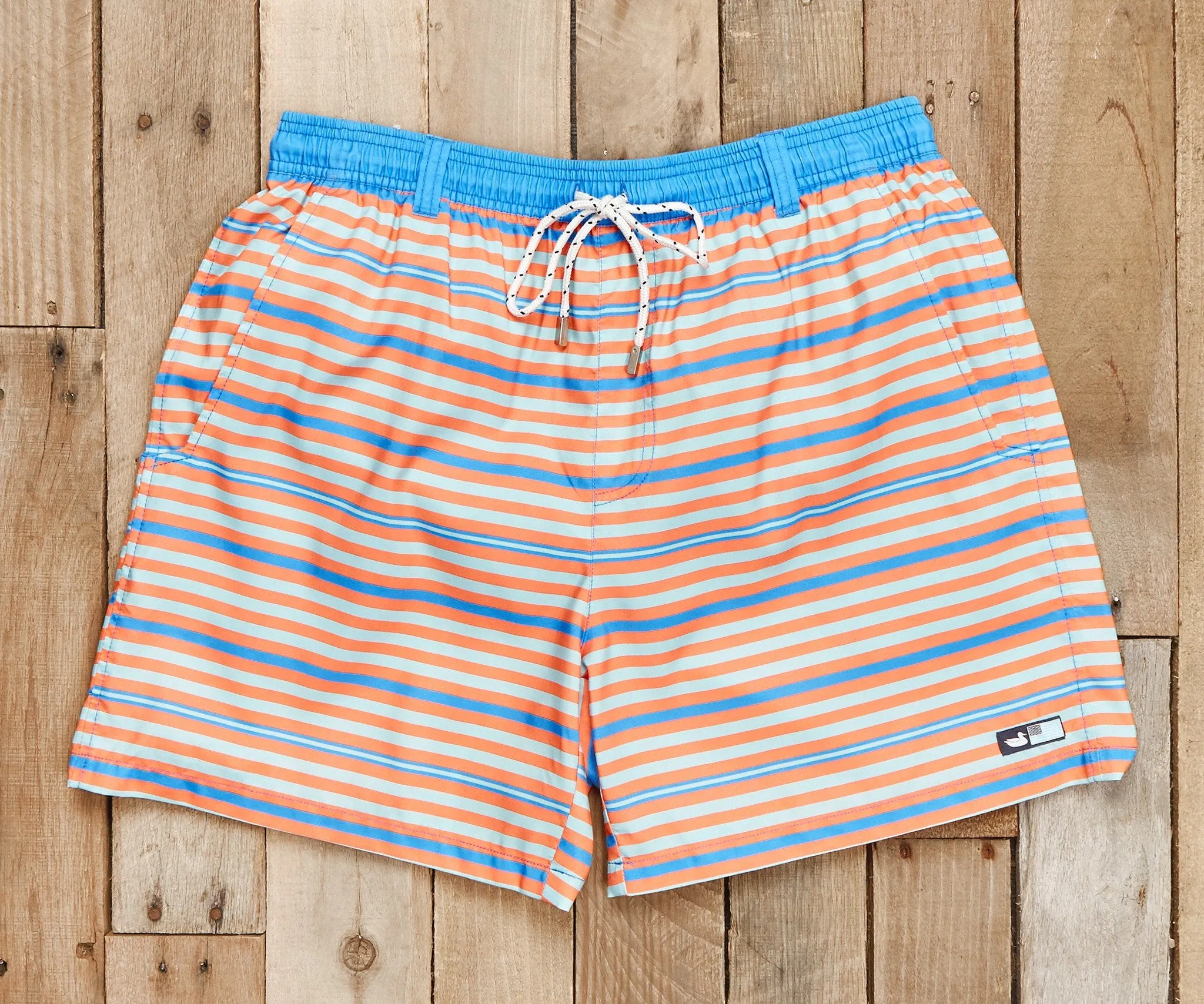 Southern Marsh 21 Dockside Swim Trunk - Stripes