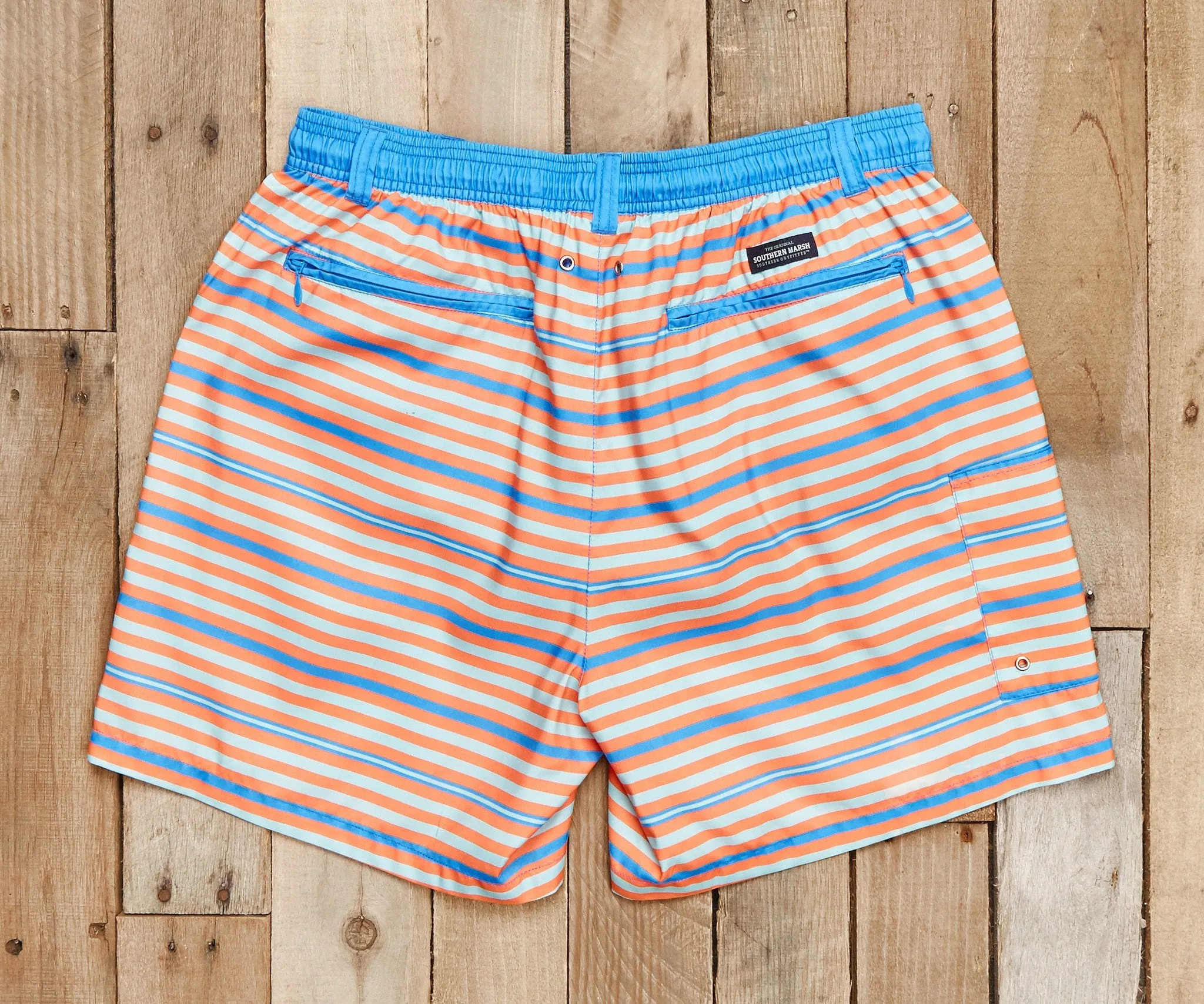 Southern Marsh 21 Dockside Swim Trunk - Stripes