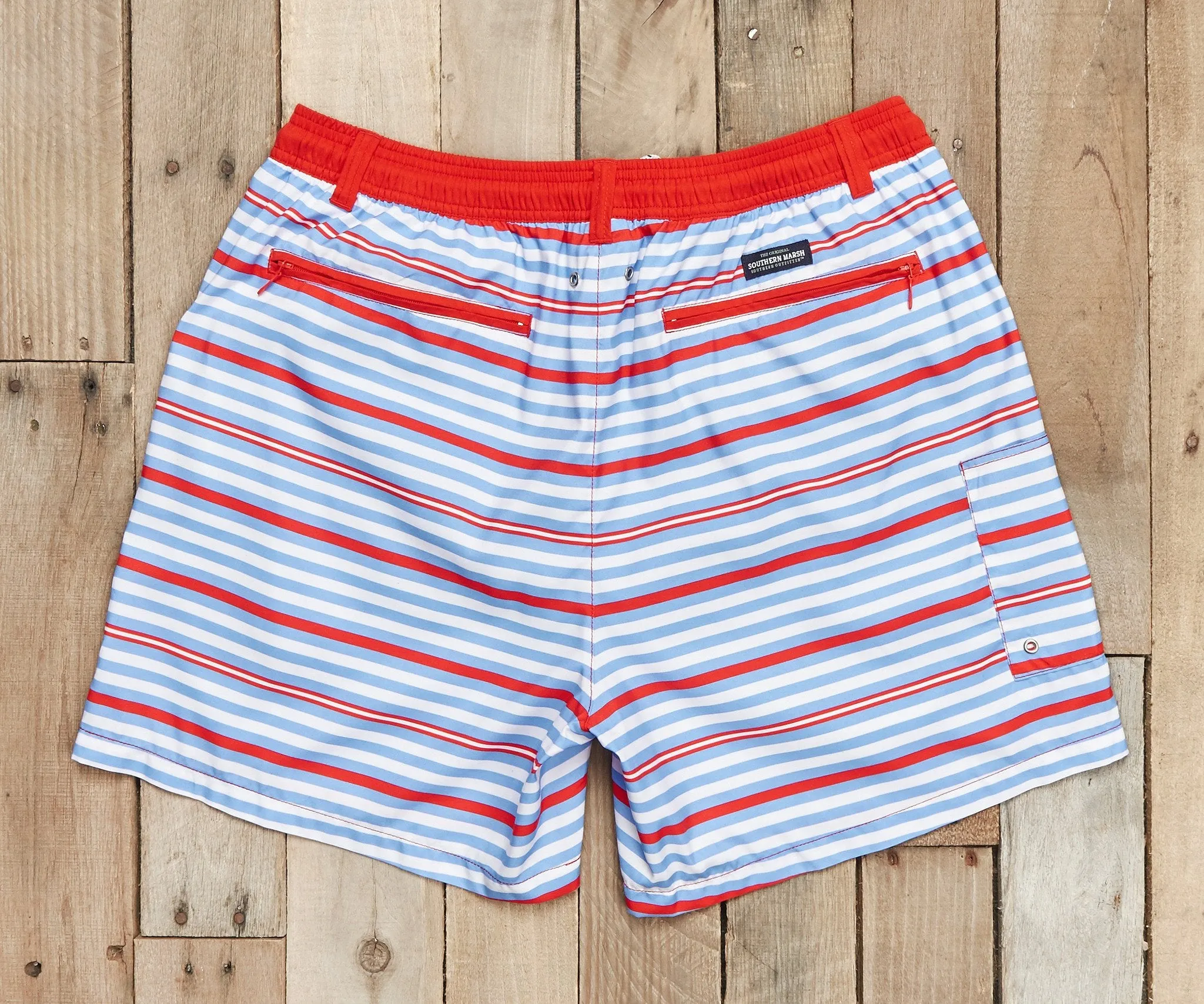 Southern Marsh 21 Dockside Swim Trunk - Stripes