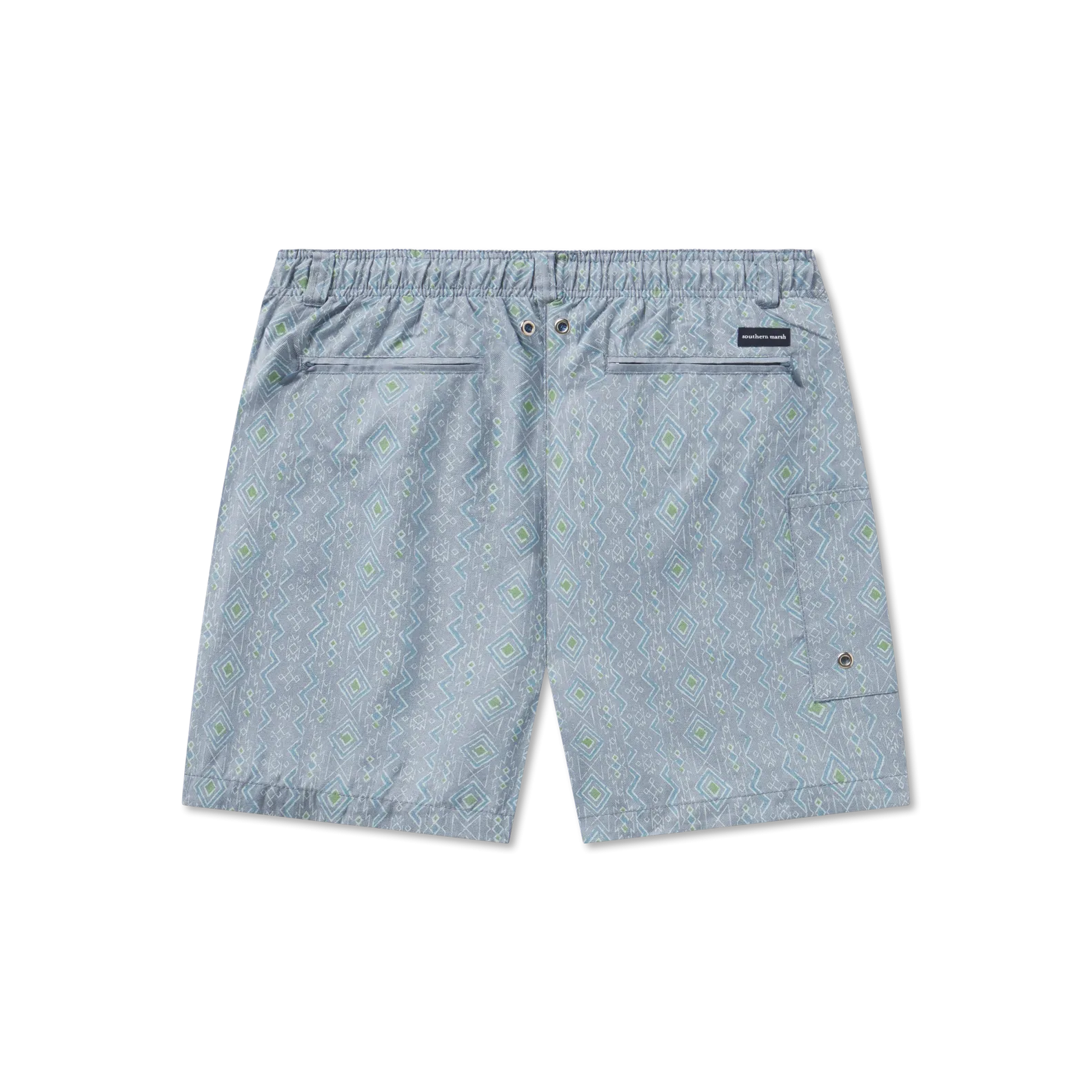 Southern Marsh 21 Dockside Swim Trunk - Toxaway Chambray