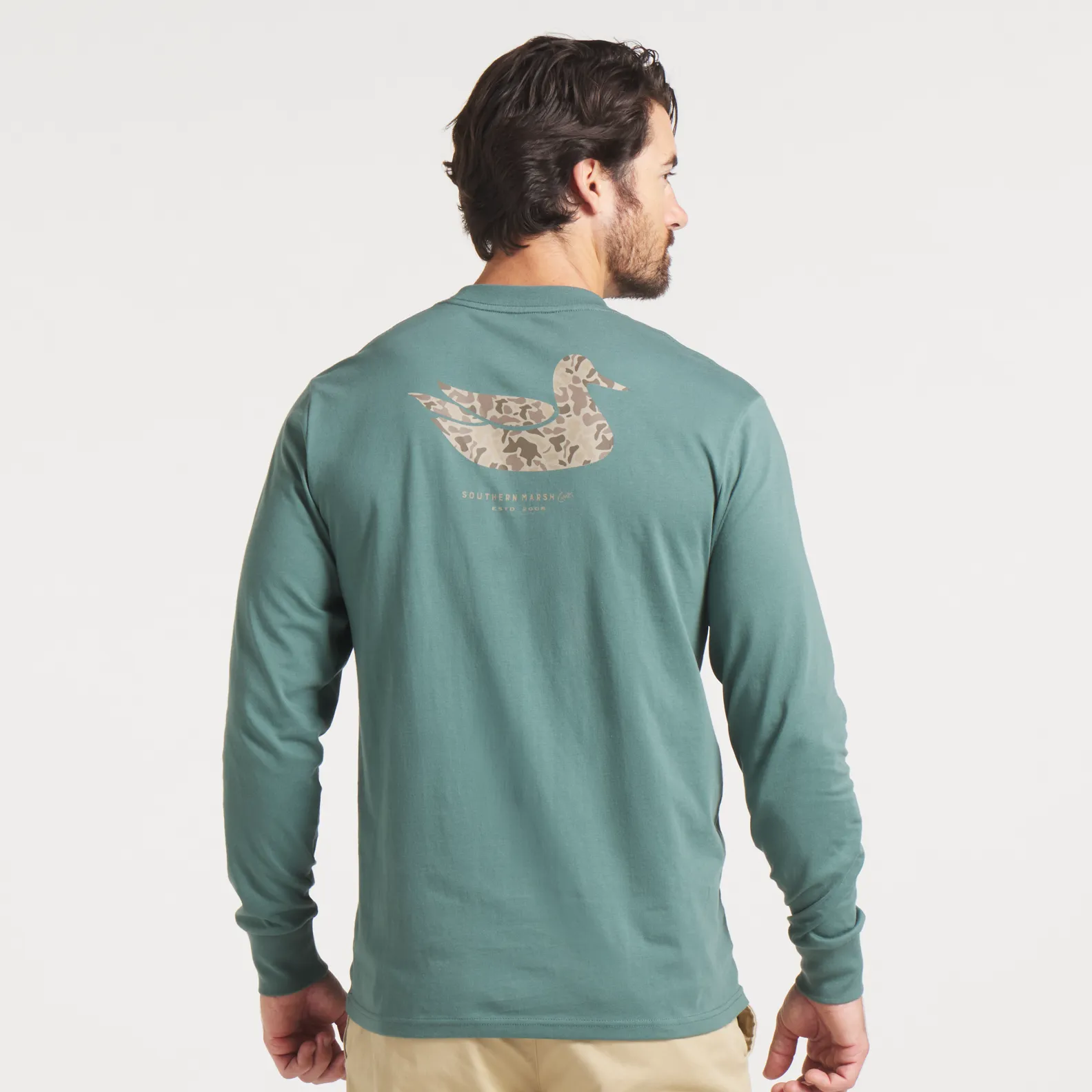 Southern Marsh 21 Duck Originals Tee - Camo - Long Sleeve