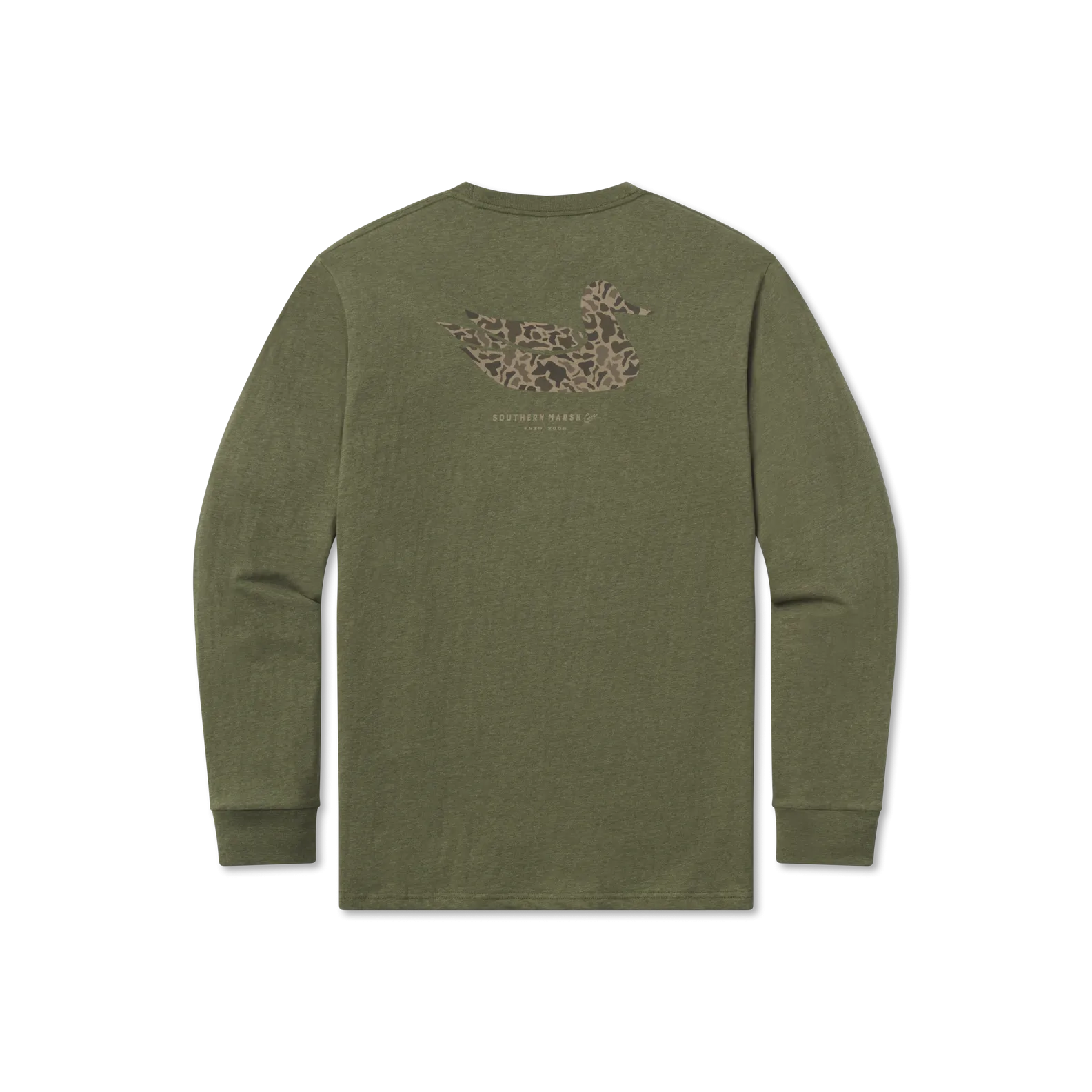 Southern Marsh 21 Duck Originals Tee - Camo - Long Sleeve