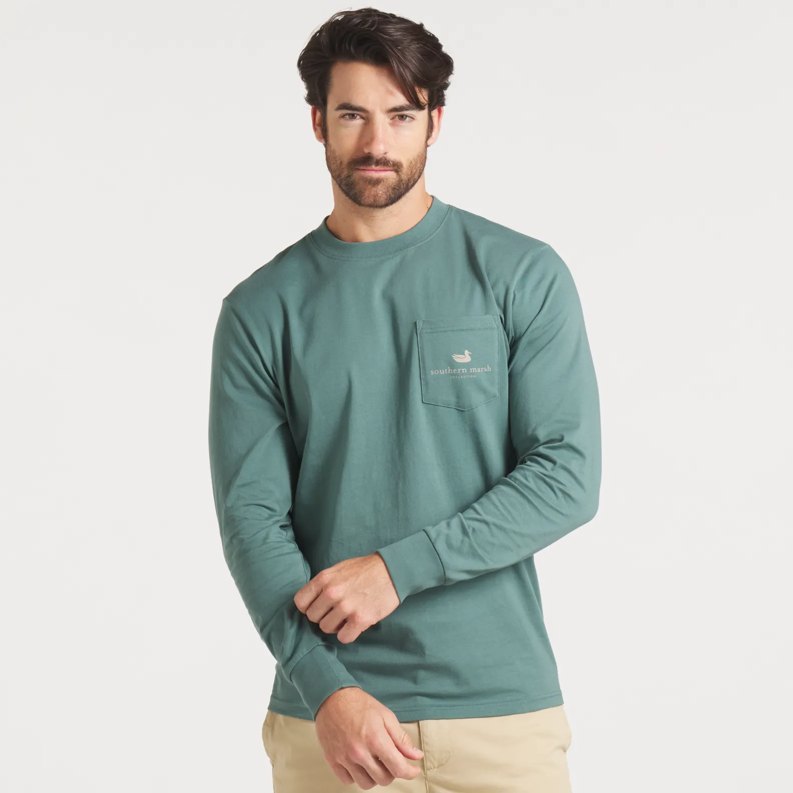 Southern Marsh 21 Duck Originals Tee - Camo - Long Sleeve