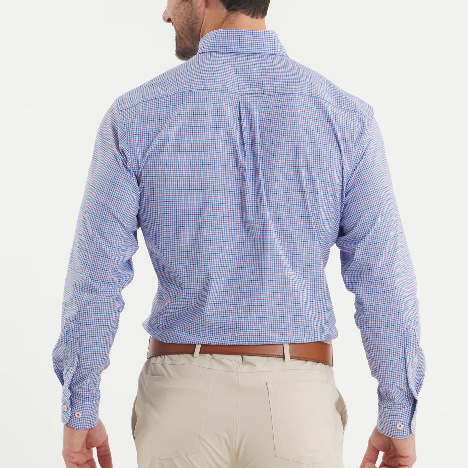 Southern Marsh 21 Dyer Performance Gingham Dress Shirt