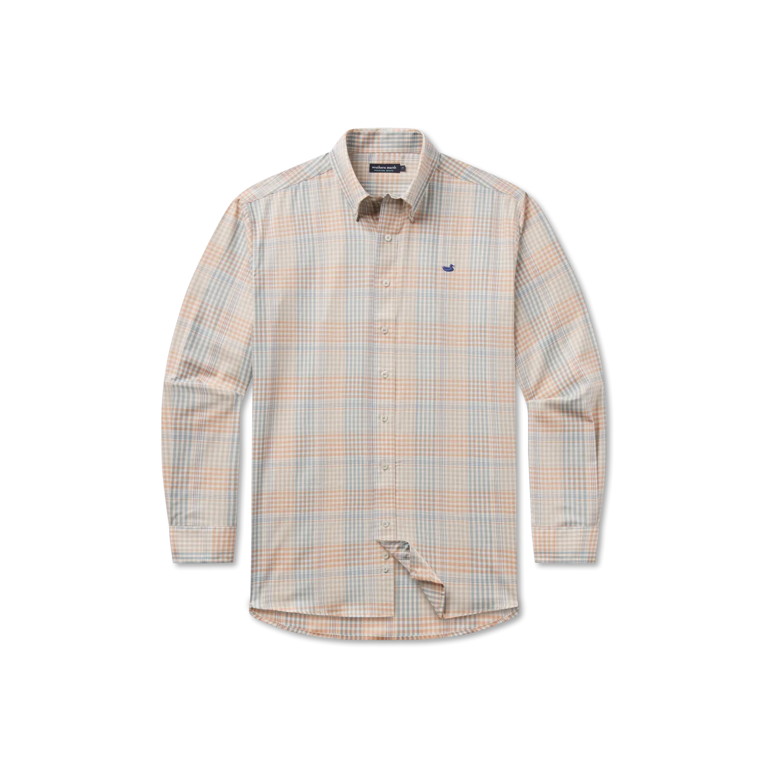Southern Marsh 21 Edgefield Windowpane Dress Shirt