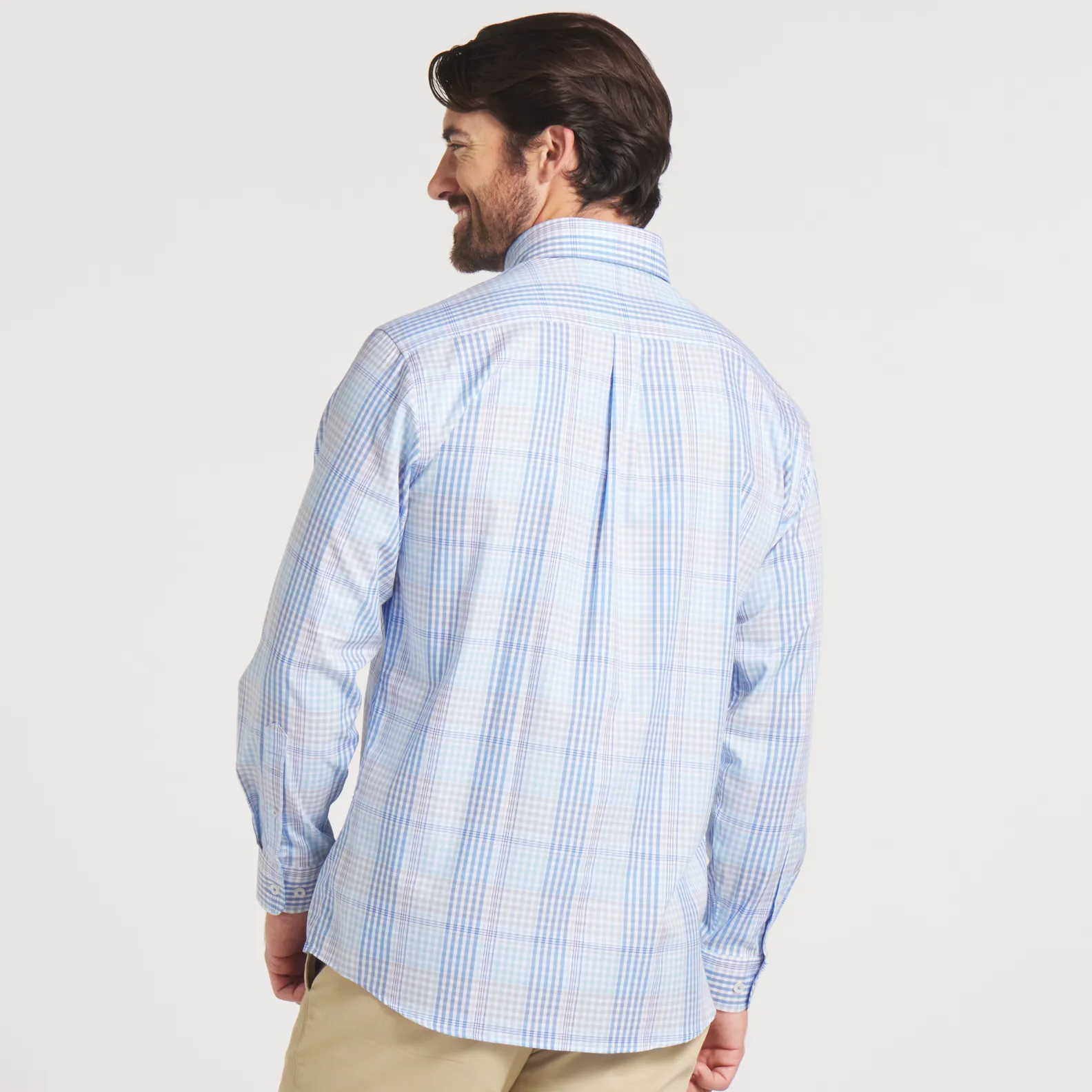 Southern Marsh 21 Edgefield Windowpane Dress Shirt