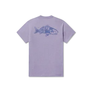 Southern Marsh 21 Engravings Tee - Redfish