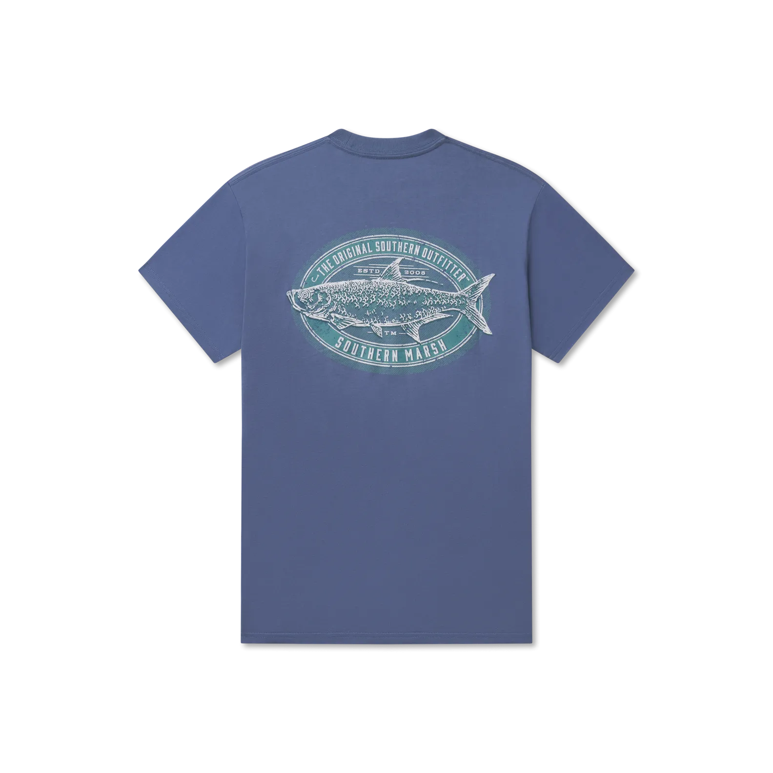 Southern Marsh 21 Engravings Tee - Tarpon