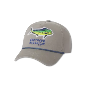 Southern Marsh 21 Ensenada Rope Hat - Mahi Mahi Patch