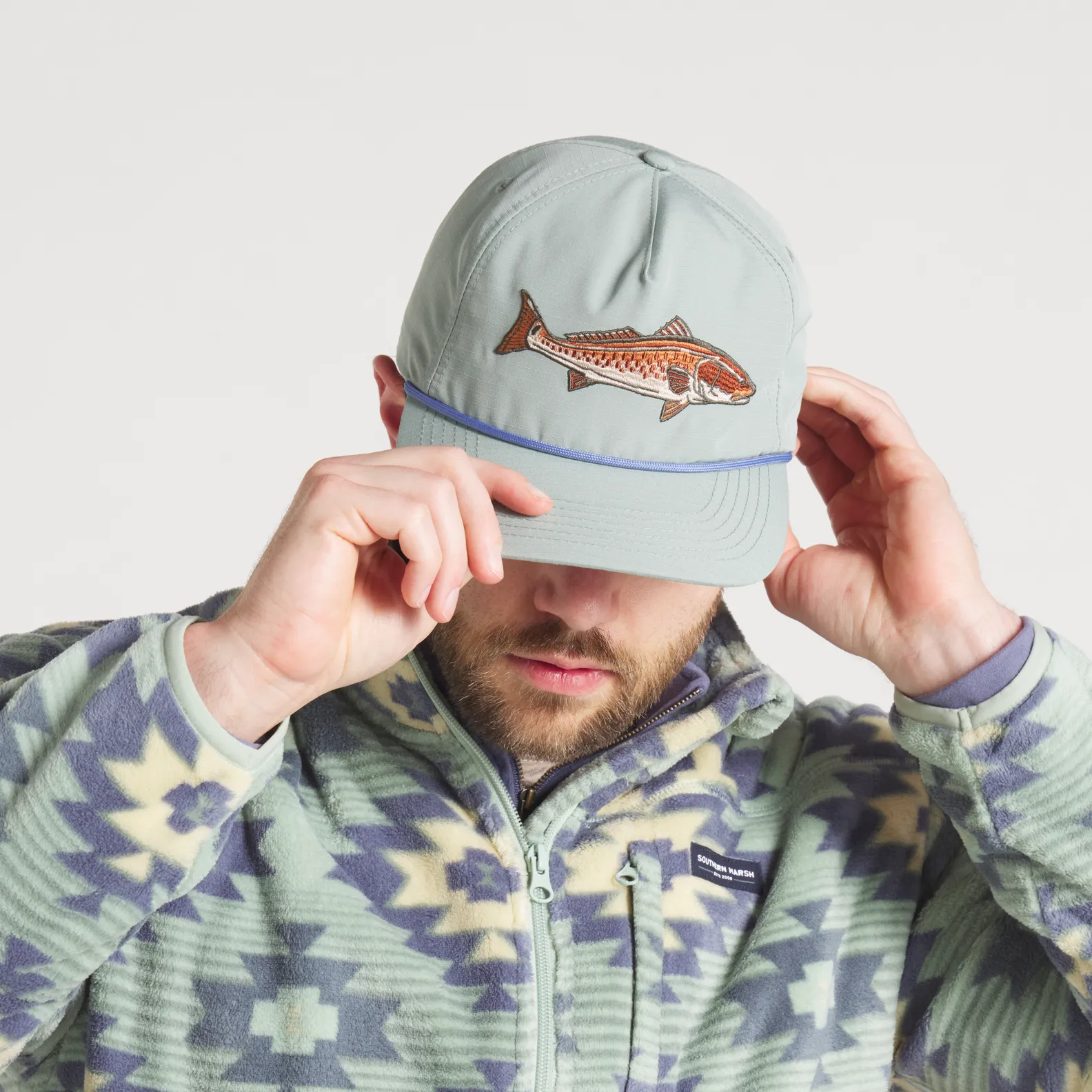 Southern Marsh 21 Ensenada Rope Hat - Wildlife - Redfish