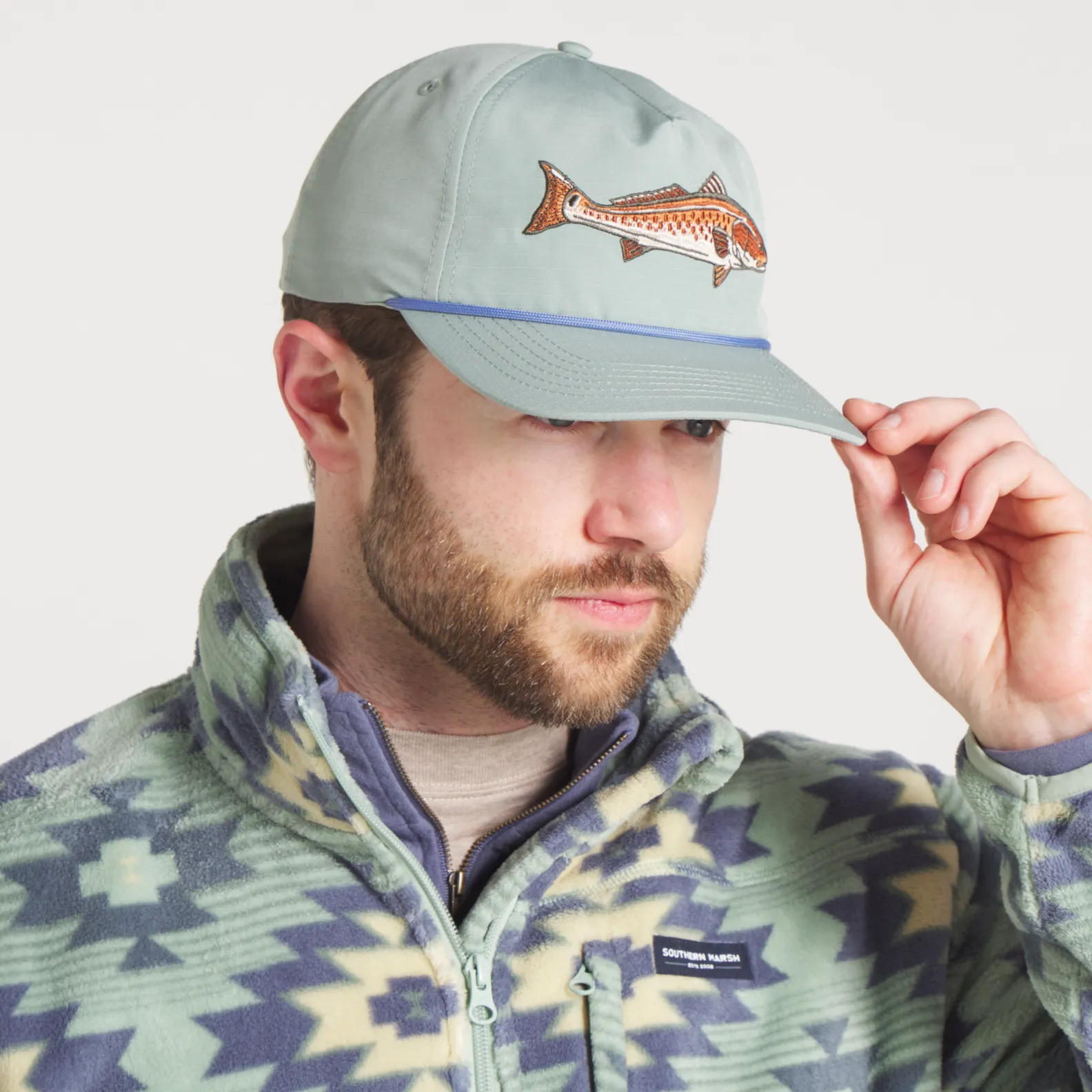 Southern Marsh 21 Ensenada Rope Hat - Wildlife - Redfish