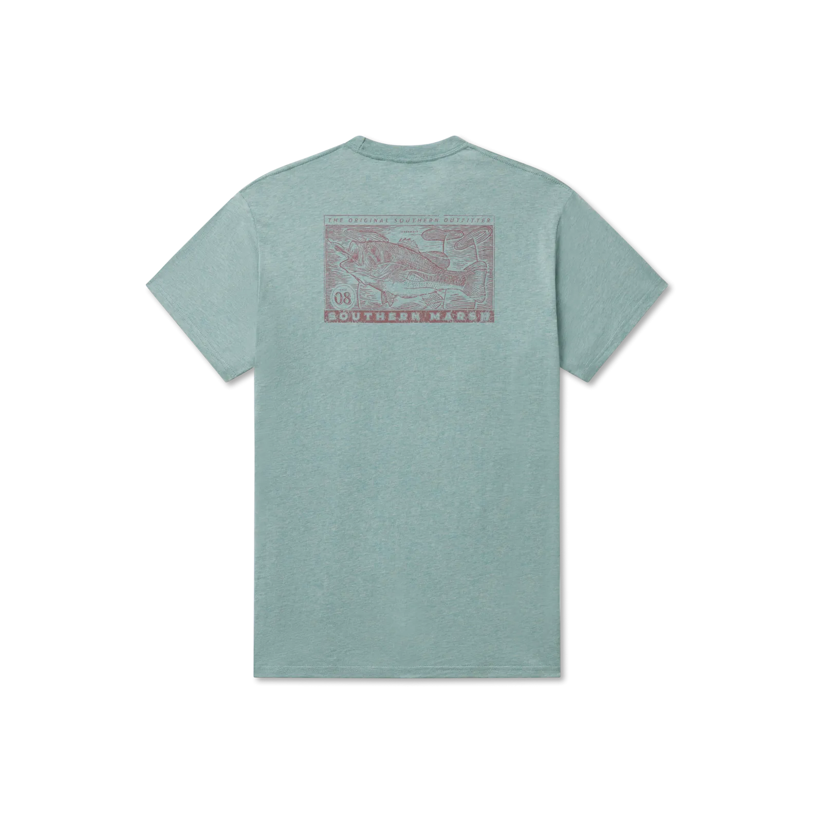 Southern Marsh 21 Etched Bass Tee
