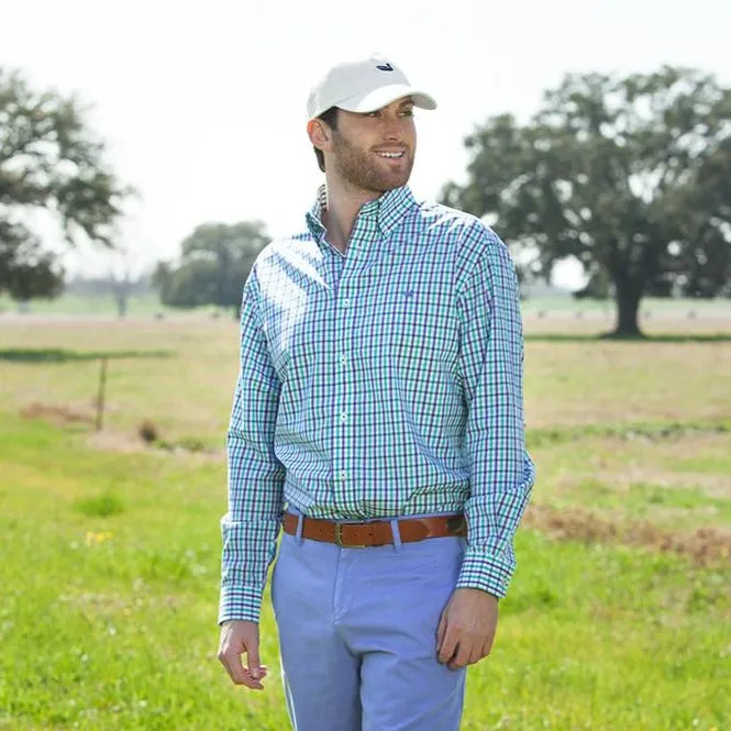 Southern Marsh 21 Evans Gingham Dress Shirt