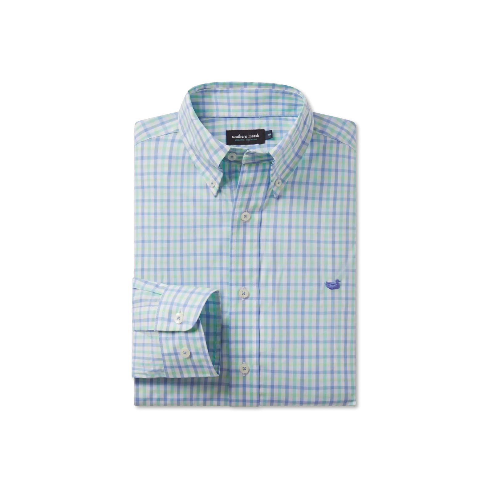 Southern Marsh 21 Evans Gingham Dress Shirt