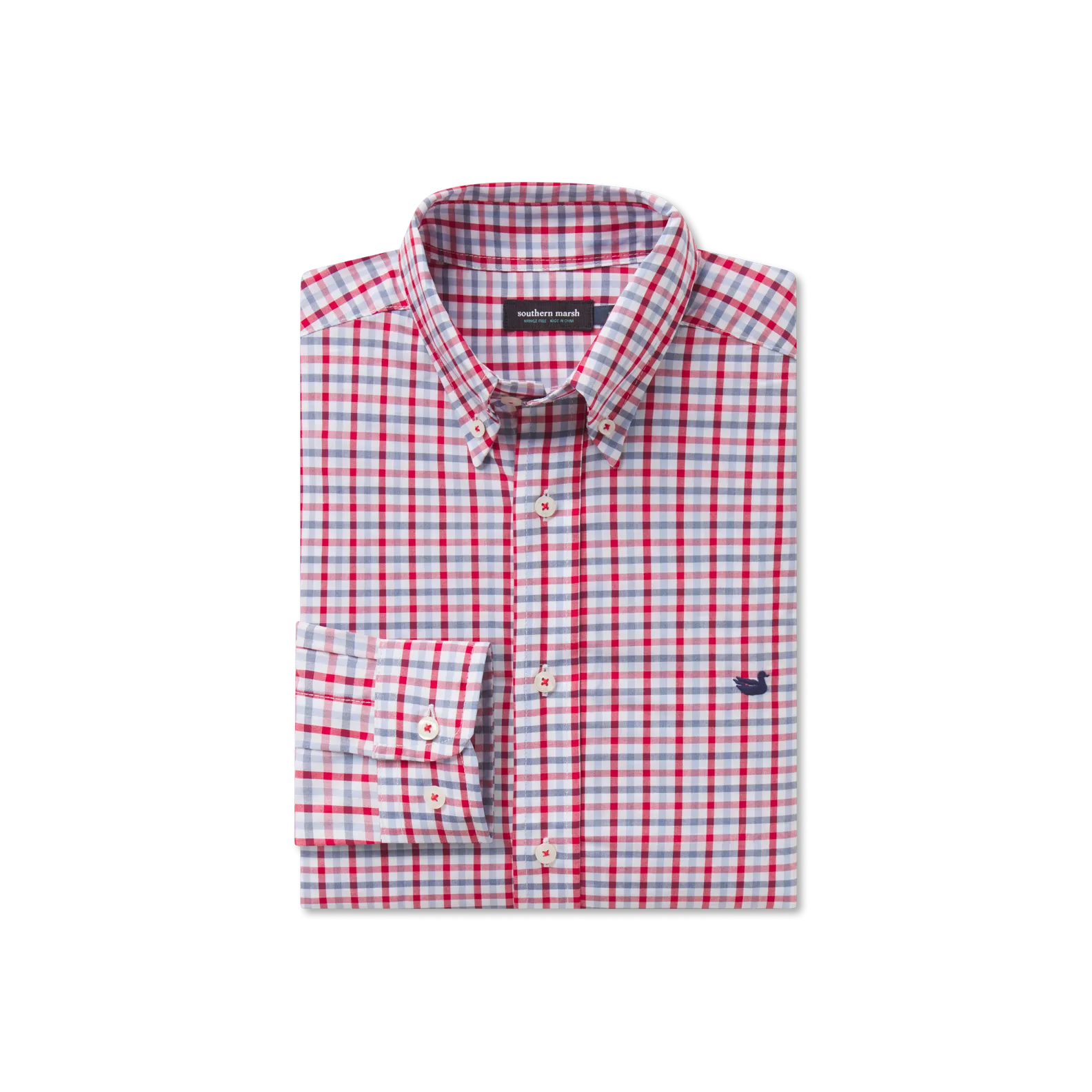 Southern Marsh 21 Evans Gingham Dress Shirt