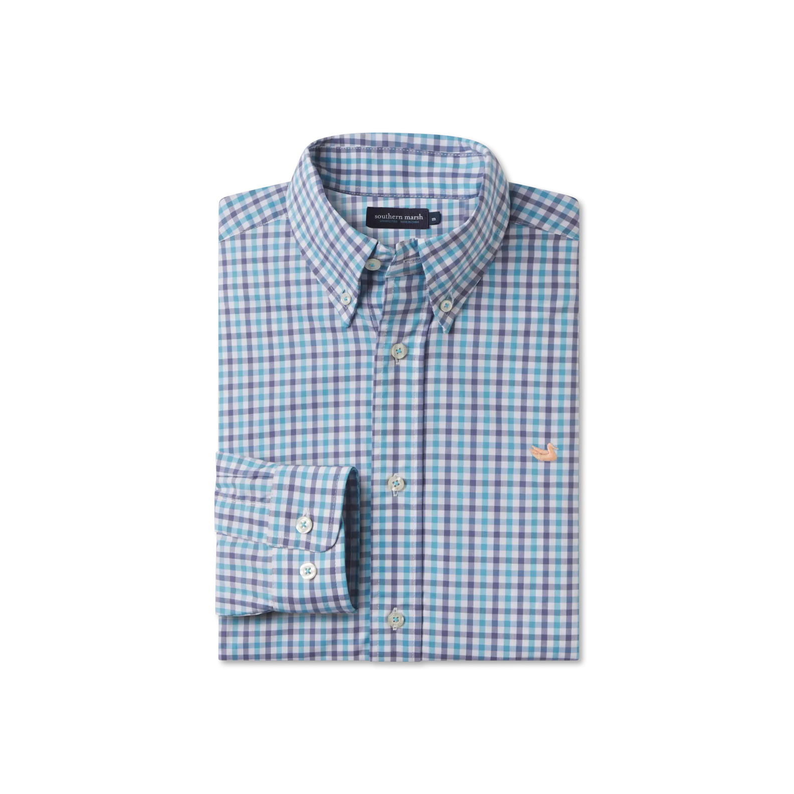 Southern Marsh 21 Evans Gingham Dress Shirt