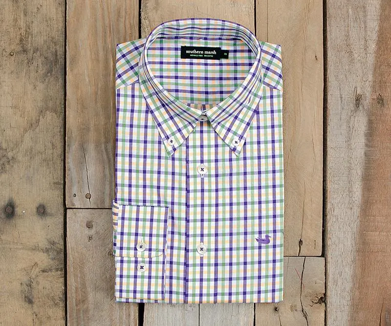 Southern Marsh 21 Evans Gingham Dress Shirt