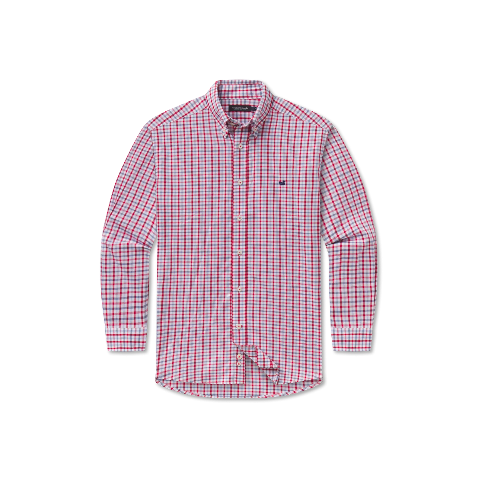 Southern Marsh 21 Evans Gingham Dress Shirt