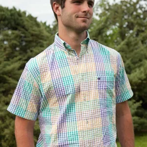 Southern Marsh 21 Everett Gingham Dress Shirt - Short Sleeve