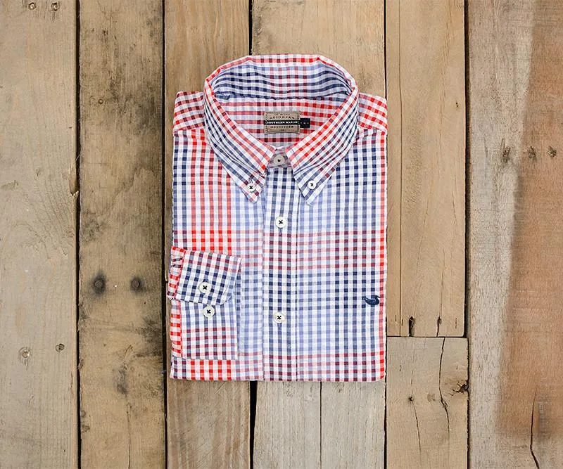 Southern Marsh 21 Everett Gingham Dress Shirt