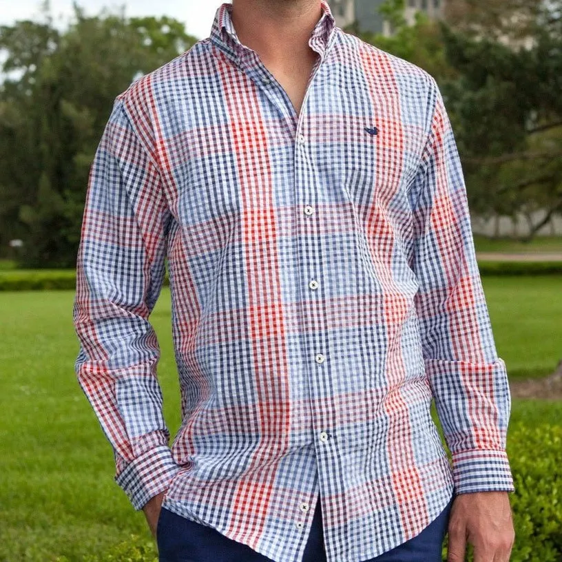 Southern Marsh 21 Everett Gingham Dress Shirt