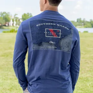 Southern Marsh 21 Expedition Series Tee - Flag - Long Sleeve