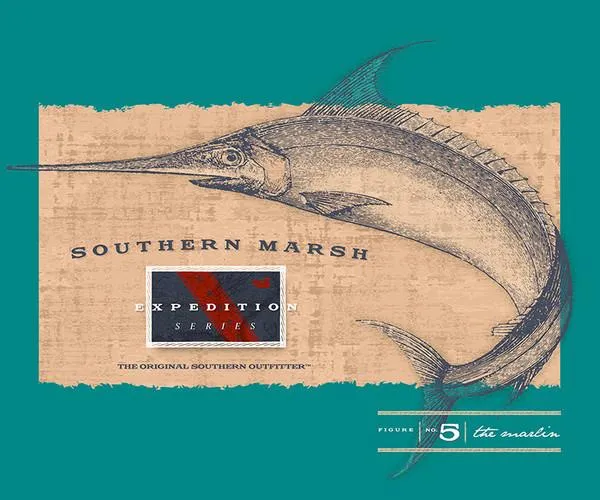Southern Marsh 21 Expedition Series Tee - Marlin