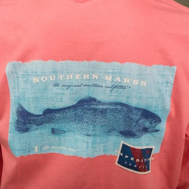 Southern Marsh 21 Expedition Series Tee - Rainbow Trout - Long Sleeve
