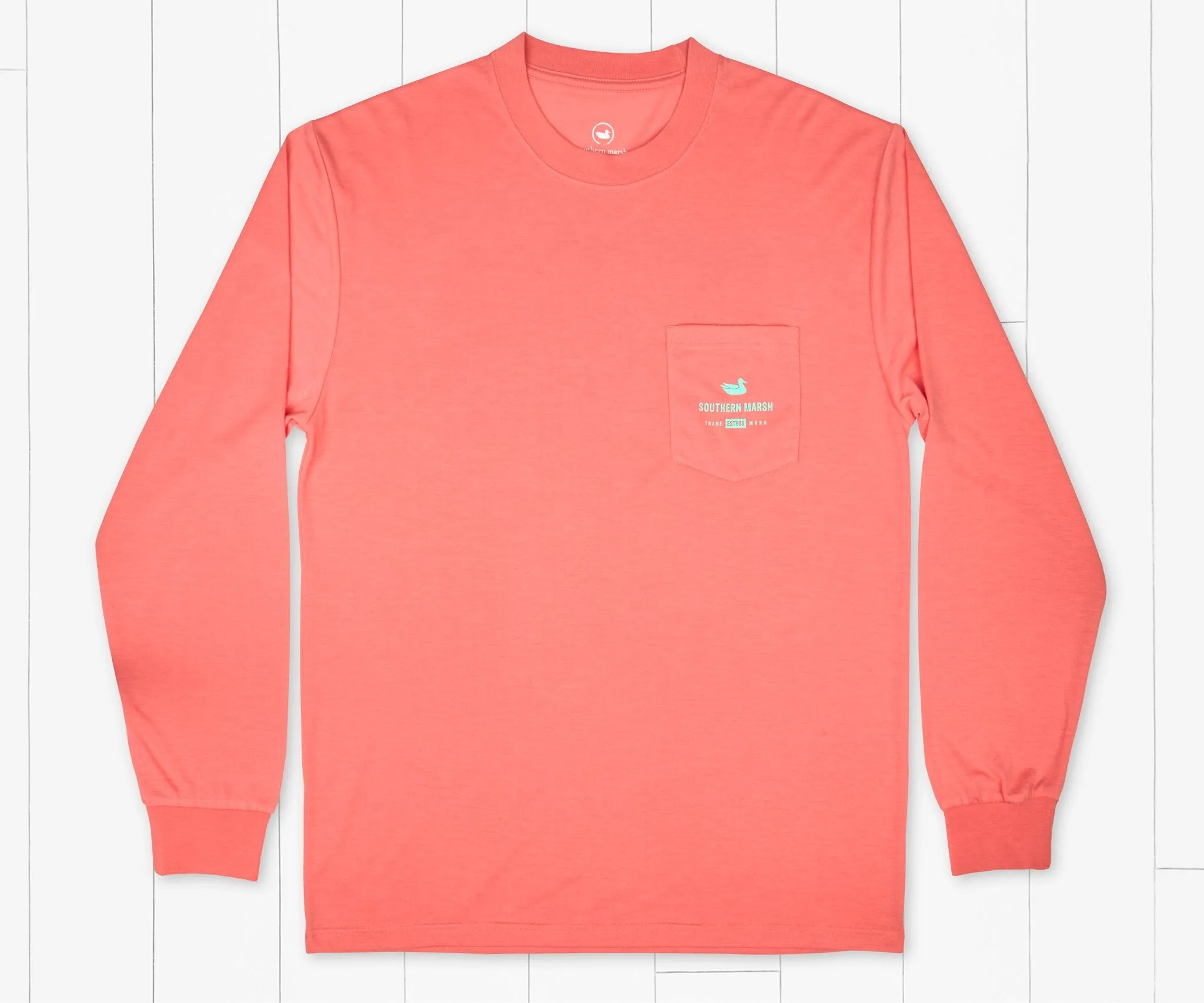 Southern Marsh 21 FieldTec™ Comfort Tee - Bayside Leaves - Long Sleeve