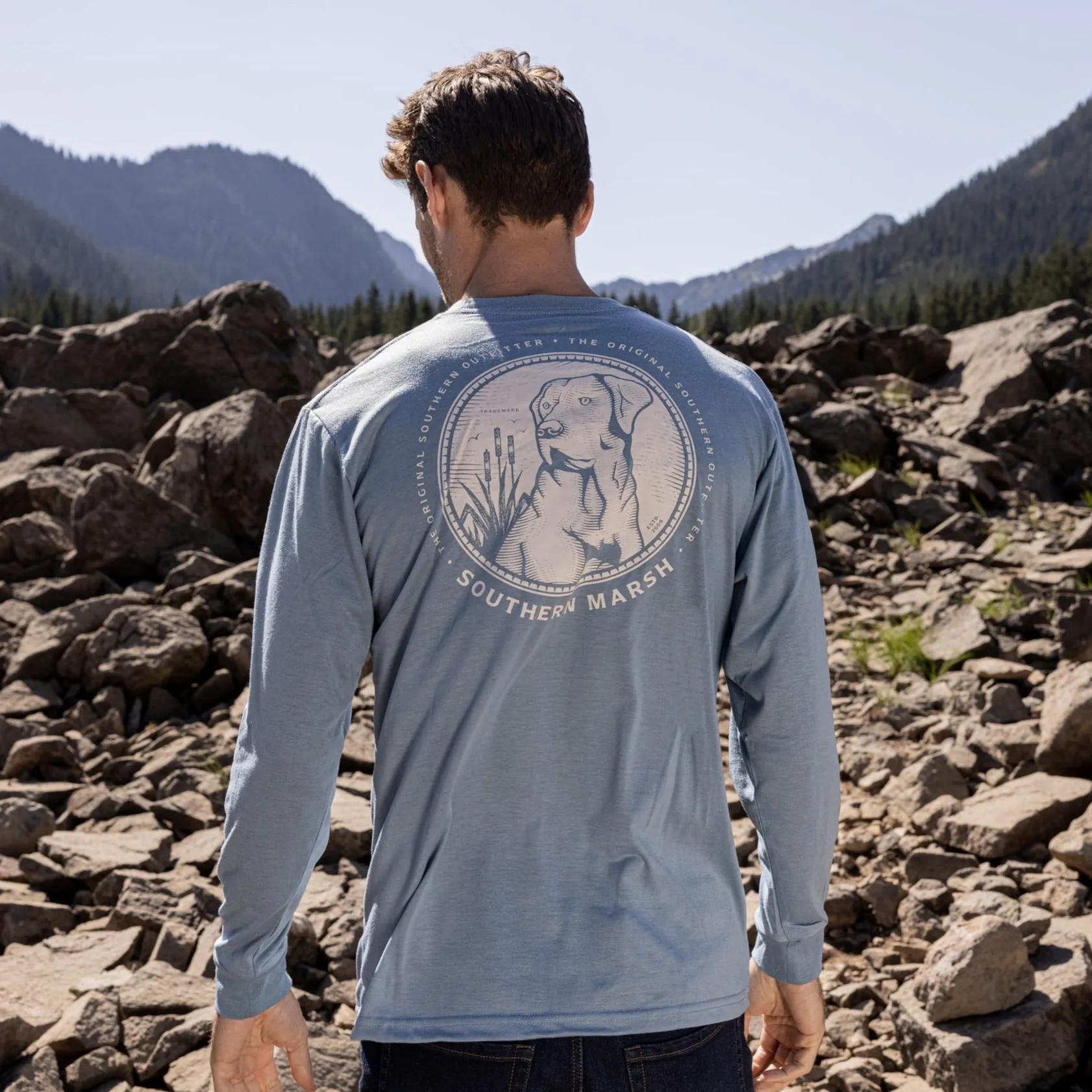 Southern Marsh 21 FieldTec™ Comfort Tee - Engraved Outfitter - Long Sleeve