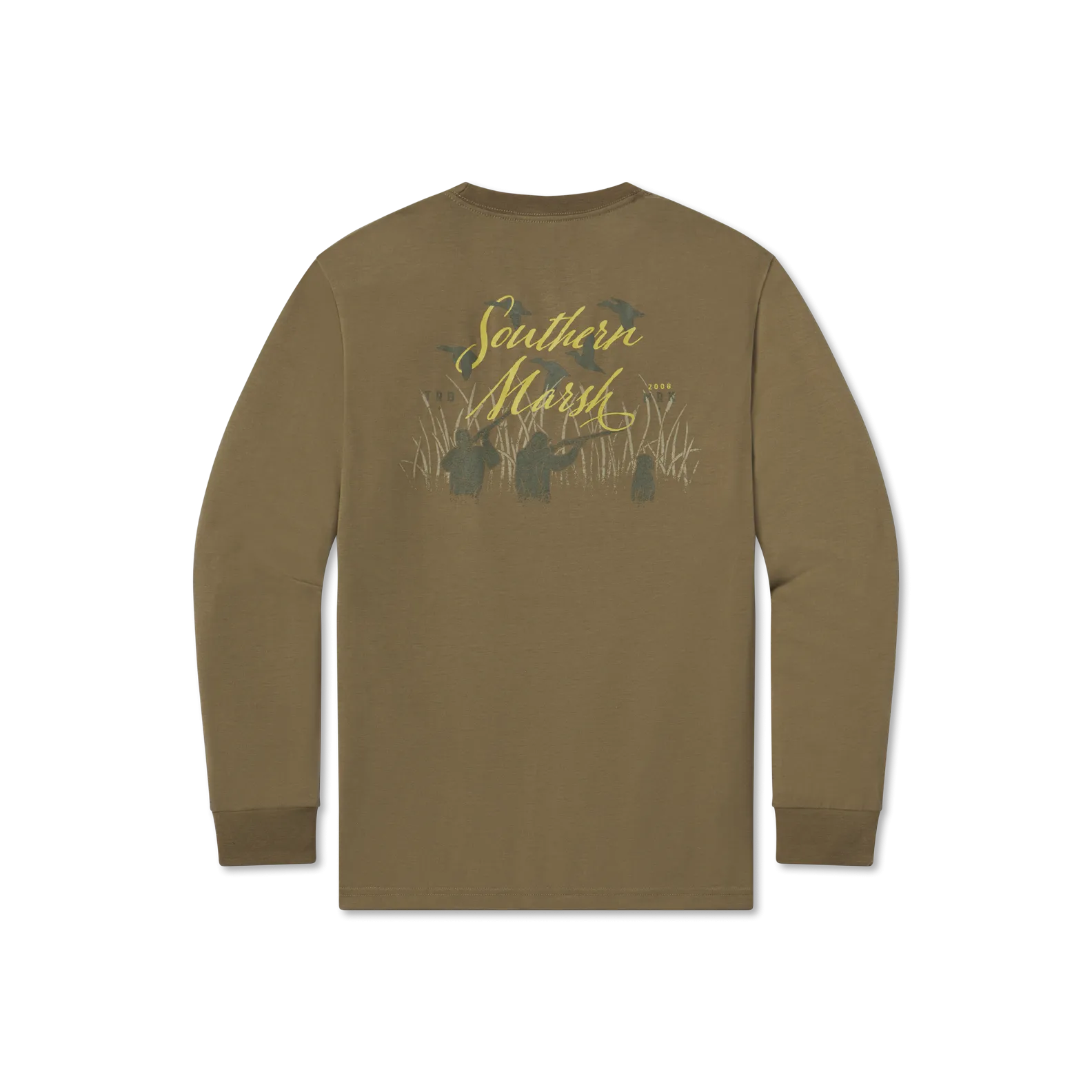 Southern Marsh 21 FieldTec™ Comfort Tee - Morning Flyover - Long Sleeve