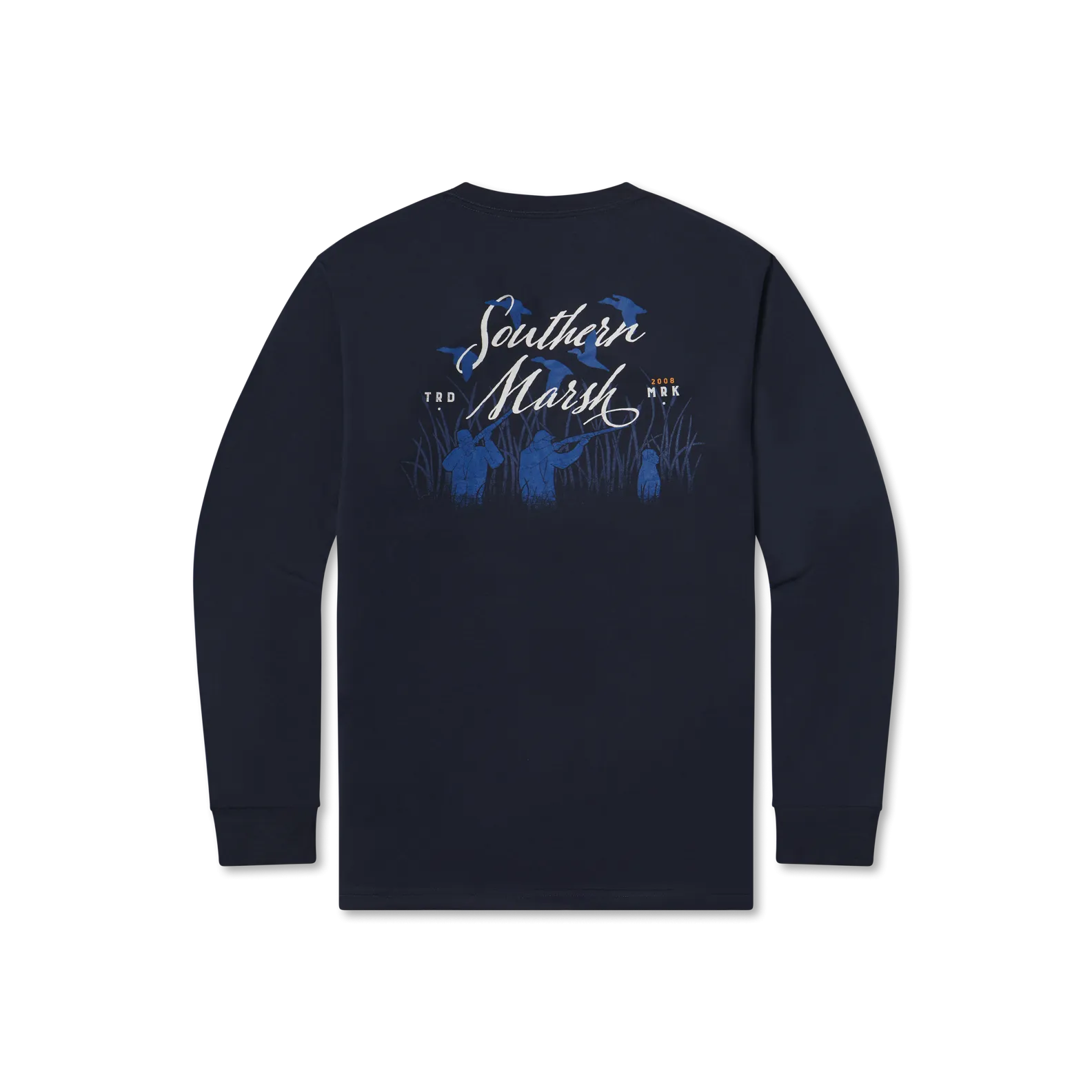 Southern Marsh 21 FieldTec™ Comfort Tee - Morning Flyover - Long Sleeve