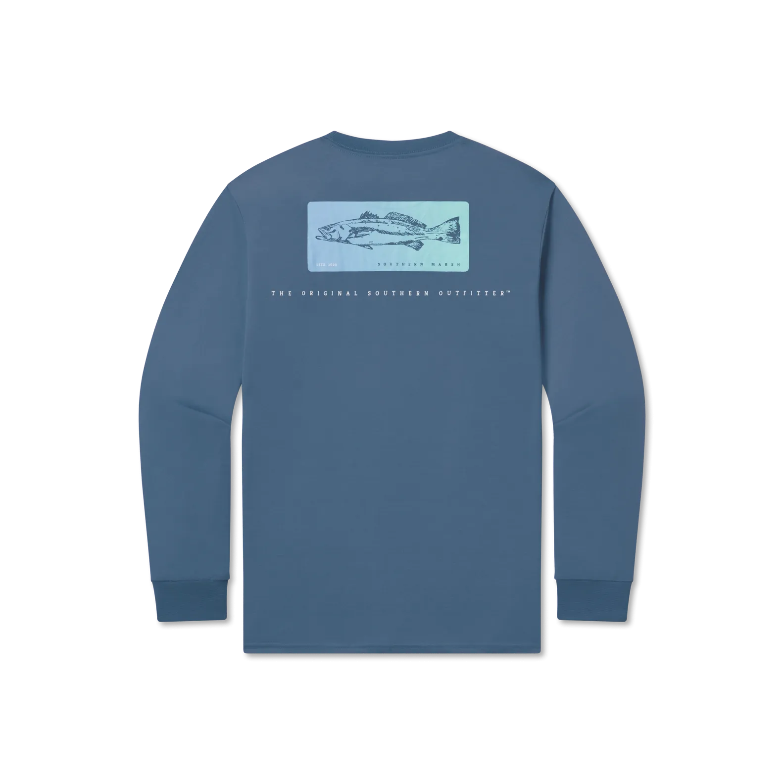 Southern Marsh 21 FieldTec™ Comfort Tee - Trout Fade - Long Sleeve